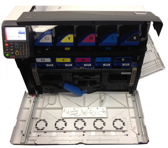 Цветной лазерный принтер ES9431 ES9541 в открытом виде