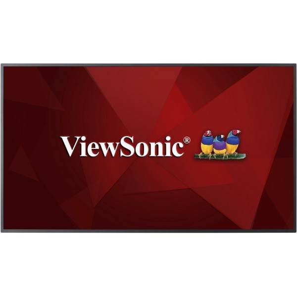 Профессиональная панель 55" ViewSonic CDE5510 Black (4K, 3840x2160, 8 ms, 178°/178°, 350 cd/m, 4000:1, +2xHDMI, +DVI, +R