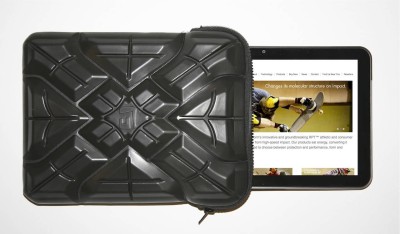 Противоударный чехол для iPad 2,3,4, Air /Tablet PC 10.1" /ExtremeSleeve 100% защита от удара и падения, чёрный, G-Form.
