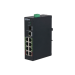 8-портовый неуправляемый коммутатор с ePoE, Порты: 8 RJ45 10/100/1000Мбит/с PoE/PoE+/Hi-PoE 1 RJ45 10/100/1000Мбит/с uplink 1 SFP 100/1000Мбит/с uplink; мощность PoE: порты 1 и 5 до 60Вт порты 24 и 68 до 30Вт суммарно до 120Вт; питание: 4857В DC Dahua DH-
