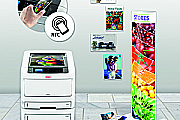 Цветной принтер А3 формата OKI