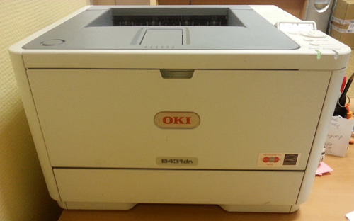 Монохромный А4 формата принтер OKI B431DN [44566325/44983725]