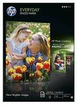 Фотобумага HP Повседневная Полуглянцевая, 200г/м2, A4(21x29,7)/25л.