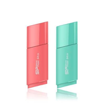 Флеш накопитель 32GB Silicon Power Ultima U06, USB 2.0, Бирюзовый