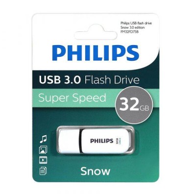 Флеш накопитель 32GB PHILIPS SNOW3.0 32GB, USB 3.0