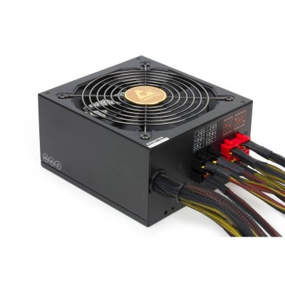 Блок питания Chieftec A-135 APS-750CB <750W, (20+4+4+4) pin, 4x(6+2) pin, 9xSATA, 2xMolex, FDD, 14 см, 85%, частично мод