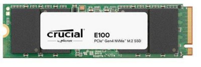 Твердотельный диск 480GB Crucial E100 M.2, NVMe 3D TLC [R/W - 4700/2500 MB/s]