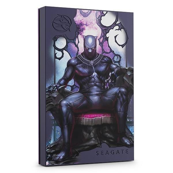 Внешний жесткий диск 2TB Seagate STLX2000400 FireCuda King Wakanda SE, LED, USB 3.2, Playstation and Xbox support