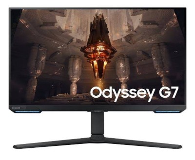 МОНИТОР 28" Samsung S28BG700EI Black с поворотом экрана (IPS, 3840x2160, 144Hz, 1 ms, 178°/178°, 300 cd/m, 1000:1, +2xHD