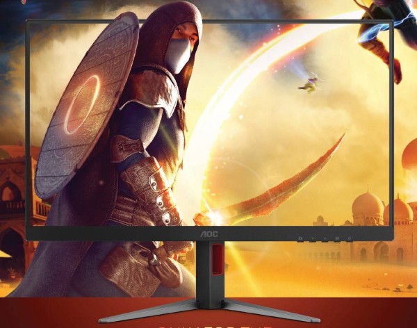 МОНИТОР 27" AOC U27G42 Black с поворотом экрана (4K, IPS, 3840x2160, 160Hz, 0.5 ms, 178°/178°, 450 cd/m, 1000:1,2xHDMI)