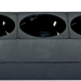 Сетевой фильтр Defender ES 5 5 м, черный, 5 розеток Defender ES 5 Black (5 м, 5 розеток)