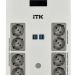 ITK ELECTRA ST8 ИБП Линейно-интерактивный 800ВА/480Вт LCD АКБ 1х9AH 8хSchuko USB 4хUSB зарядки ITK EST8-800VA-1-001