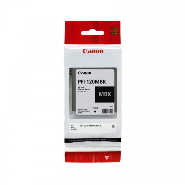 Чернильный картридж PFI-120 (Matte Black), 130 ml, ТМ-серия [2884C001]