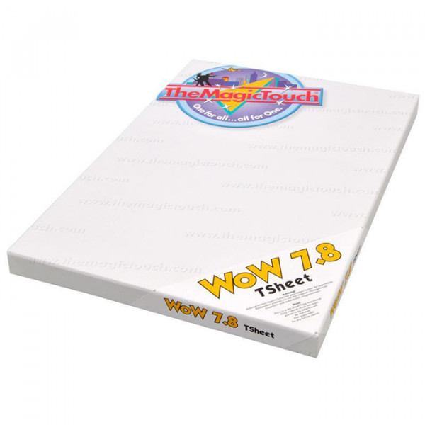 Бумага термотрансферная The Magic Touch для черных и темных тканей WoW7.8/50 A4 SP-TSheet (50 листов