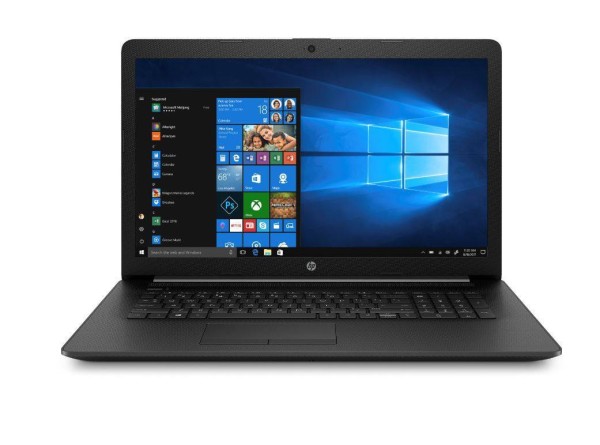 Ноутбук HP17 17-by0180ur 17.3" HD+, Intel Pentium 4417U, 4Gb, 500Gb, DVD-RW, DOS, черный