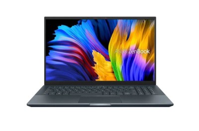 Ноутбук ASUS UM535QE-KY328 15.6" FHD Touch OLED, AMD R7-5800H, 16Gb, 512Gb SSD, no ODD, NVidia RTX 3050Ti 4Gb, no OS, се