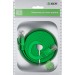 GCR Патч-корд PROF плоский прямой 0.5m, UTP медь кат.6, зеленый, 30 AWG, ethernet high speed 10 Гбит/с, RJ45, T568B, GCR-52835 Greenconnect GCR-52835