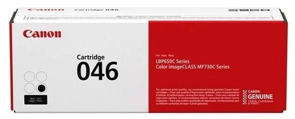 Картридж CANON 046 BK черный   2200 стр