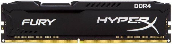 Модуль памяти Kingston 16GB 3200МГц DDR4 CL18 DIMM HyperX FURY Black 