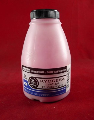 Тонер для Kyocera TK-5140M, P6130/M6030/M6530 Magenta (фл. 100г) 5K B&W Premium