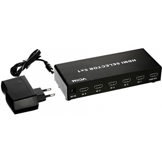 Переключатель HDMI 1.4V  5=>1 VCOM <DD435>