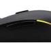 AOC Мышь игровая профессиональная GM500, многоцветная RGB, 5000 dpi., Pixart 3325, USB кабель 1,8 м, чёрный.