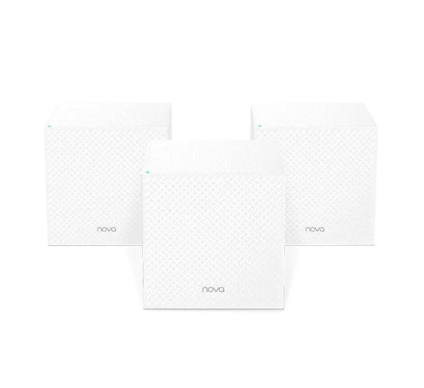 Tenda MW12 (3-pack) Трехдиапазонная гигабитная Wi-Fi Mesh система АС2100