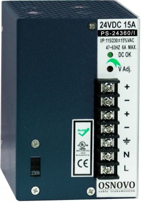 Блок питания OSNOVO PS-24360/I