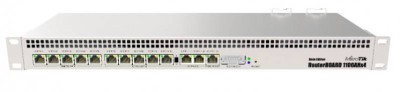 MikroTik RB1100AHx4 (RB1100x4) Маршрутизатор, 13 портов, LAN/WAN 13x1 Гбит/с, 1х microSD, корпус 1U для монтажа в стойку