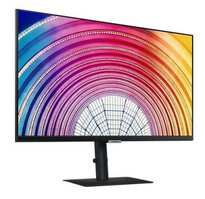 МОНИТОР 27" Samsung S27A600NAI Black с поворотом экрана (IPS, 2560x1440, 75Hz, 5 ms, 178°/178°, 300 cd/m, 1000:1, +НDMI)