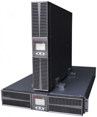 Онлайн ИБП ДКС серии Small Rackmount, 2000 ВА/1800 Вт, 1/1, 8xIEC C13, EPO, USB, RS-232, RJ45, Rack 2U, 4x9Ач DKC SMALLR2A5I