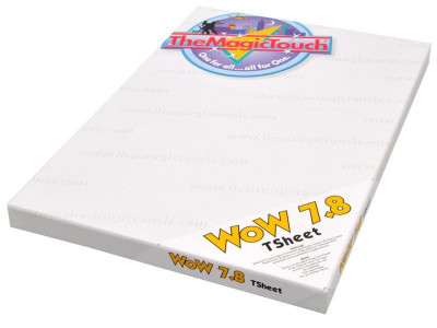 Бумага термотрансферная The Magic Touch для черных и темных тканей WoW7.8/50 A4XL SP-TSheet (50 лист
