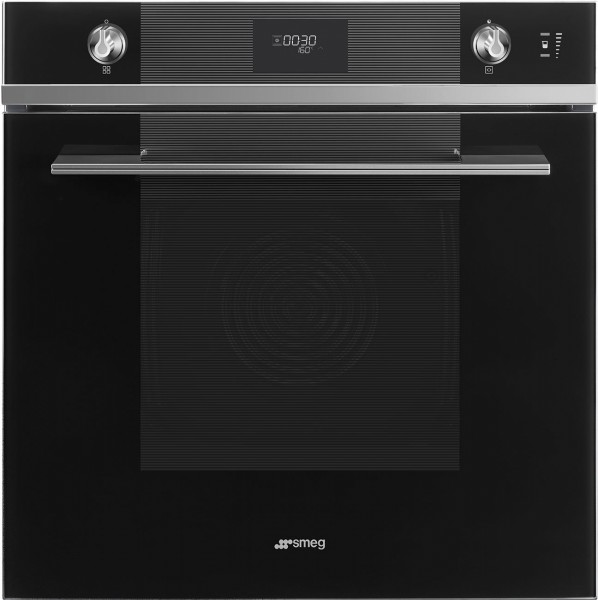 Встраиваемая электрическая духовка Smeg Linea SOP6101S2N