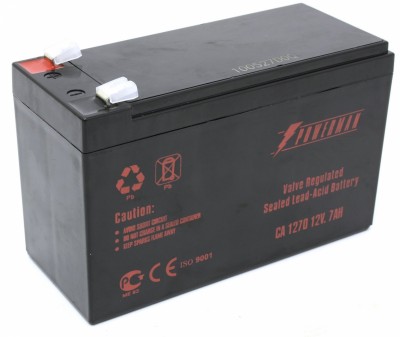 Батарея POWERMAN Battery CA1270, напряжение 12В, емкость 7Ач,макс. ток разряда 105А, макс. ток заряда 2.1А, свинцово-кислотная типа AGM, тип клемм F2, Д/Ш/В 151/65/94, 2.2 кг. Powerman CA1270/UPS