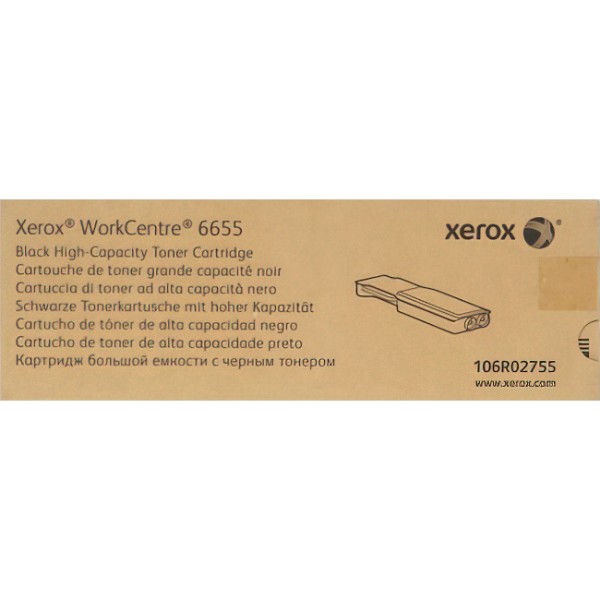 Черный тонер-картридж Xerox 106R02755