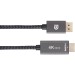 Кабель DisplayPort M-> HDMI M 4K@60Hz 1.8m Telecom,оплетка (TA561M-1.8M) VCOM TA561M-1.8M