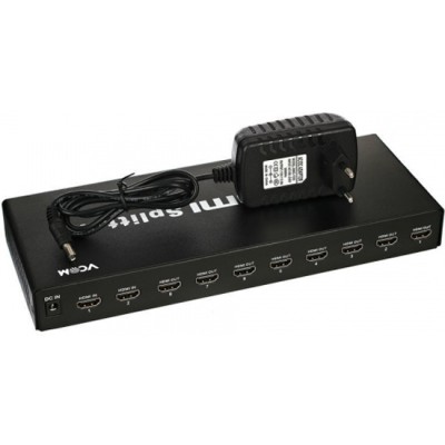 Переключатель-разветвитель HDMI 2 =>8 VCOM<DD4528>