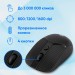 Мышь Oklick 509MW black черный оптическая 1600dpi беспров. USB для ноутбука 4but (1885208) Oklick 1885208