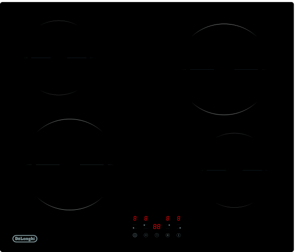 Встраиваемая варочная панель Delonghi Delonghi SATORA 6E0 CT