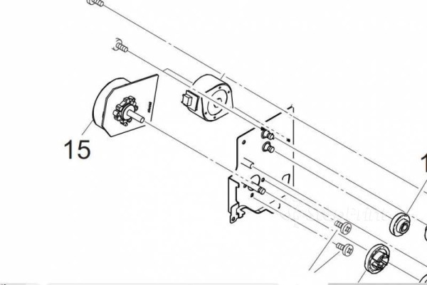 Двигатель PARTS MOTOR-BL W20 SP KYOCERA
