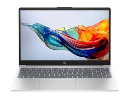 Ноутбук HP15 15-fc0196nia 15.6" FHD, AMD R5-7520U, 8Gb, 512Gb SSD, no OS, BL, серебристый* (D01R2EA)