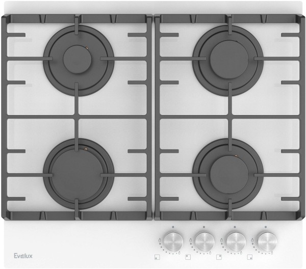Встраиваемая варочная панель газовая EVELUX HEG 600 WG