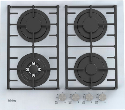 Встраиваемая газовая панель Korting HGG 6825 CTW