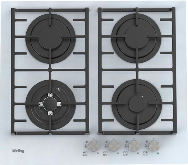 Встраиваемая газовая панель Korting HGG 6825 CTW