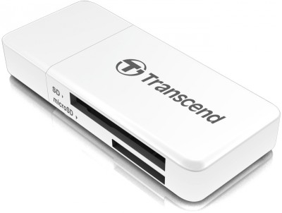 Карт ридер Transcend RDF5 White