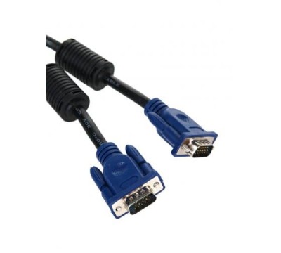 Кабель соединительный SVGA (15m/15m) 15m 2 фильтра TV-COM <QCG341AD-15M>