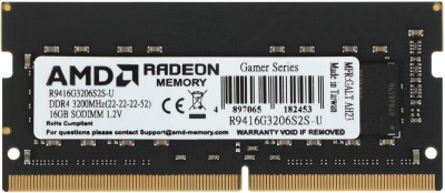 Память DDR4 16Gb 3200MHz AMD R9416G3206S2S-U