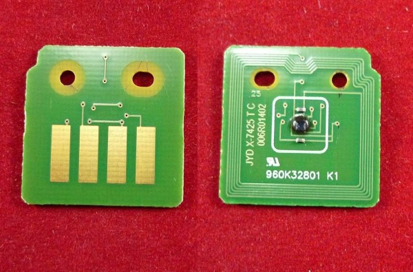 Чип Xerox WorkCentre 7425/7428/7435 (006R01402) Cyan, 15K ELP Imaging® 