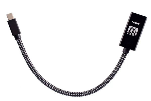 Кабель-адаптер  miniDP-M --> HDMI-F 0.2m , 8K@60Hz, медь,Telecom <TA585>