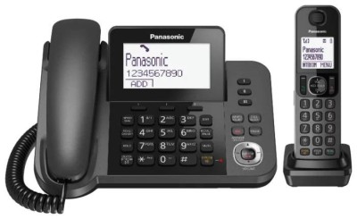 Р/телефон Panasonic KX-TGF320RUM  (черный)